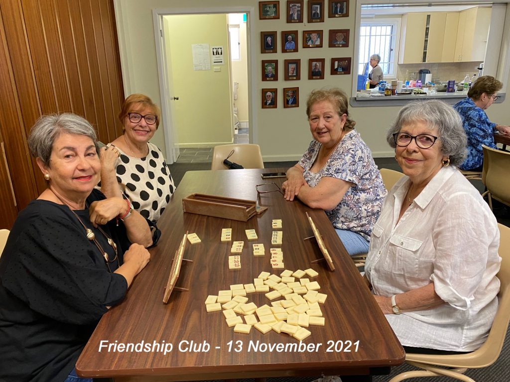 Southern Sydney Synagogue - Friendship Club - 13 November 2021